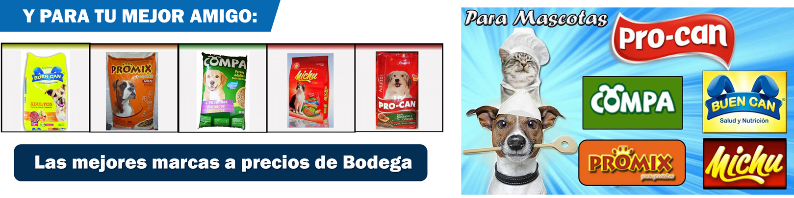ALIMENTO PARA MASCOTAS